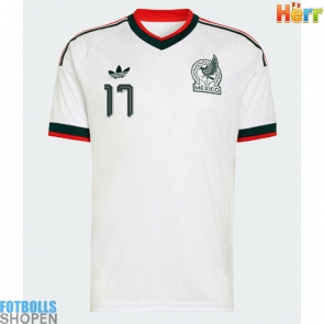 Billiga Mexiko Orbelin Pineda #17 Bortatröja VM 2026 Kortärmad